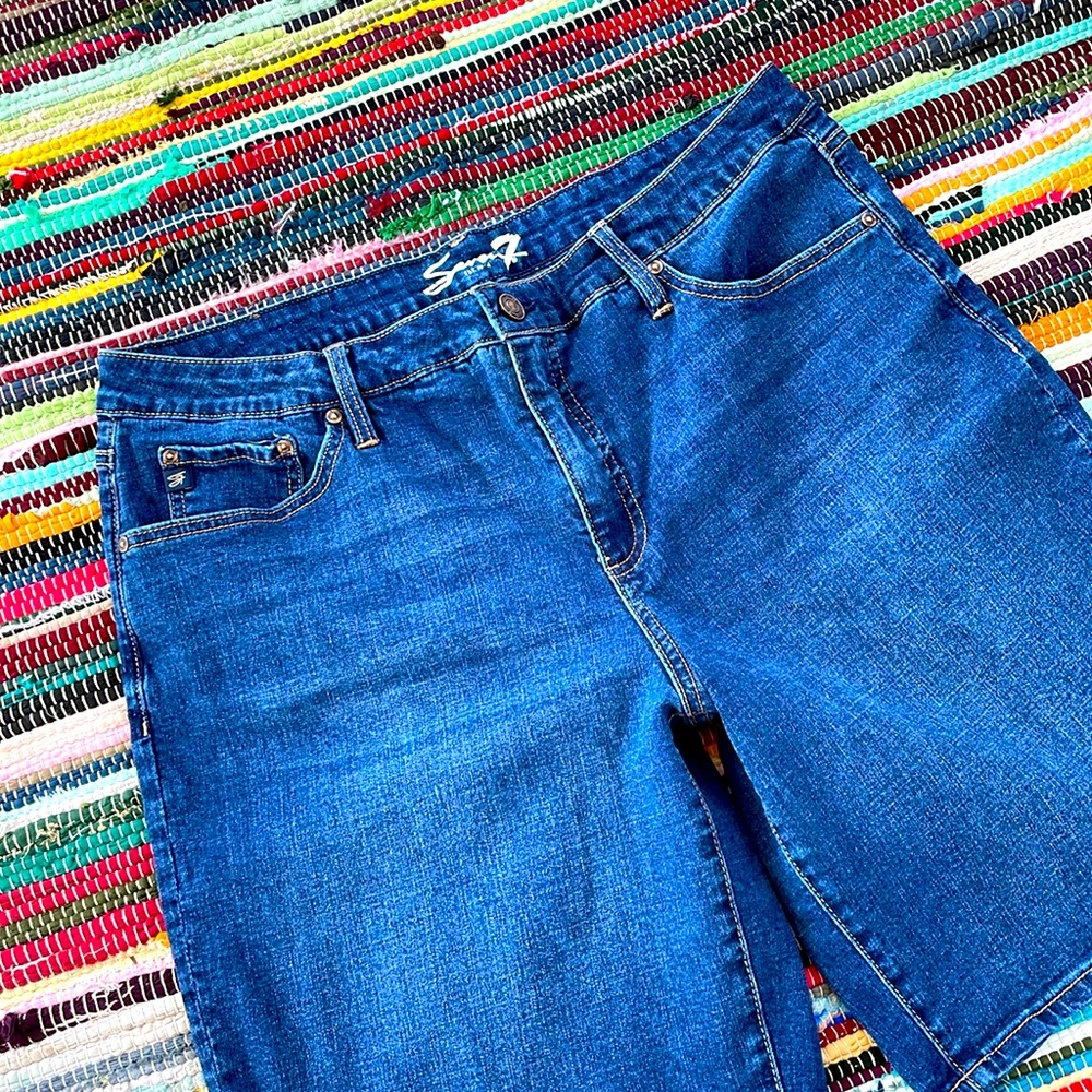 Seven 7 Relaxed Bermuda Denim Shorts-#1997+